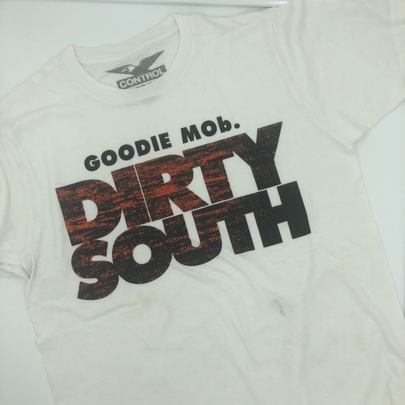 Goodie Mob Licenced Dirty South Soul Food Album Band Hip-Hop Short Sleeve White - Picture 3 of 7
